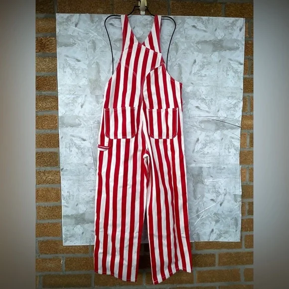 LISA SAYS GAH Lucy Overall - Pomodoro Stripe size S/XS - Picture 13 of 17